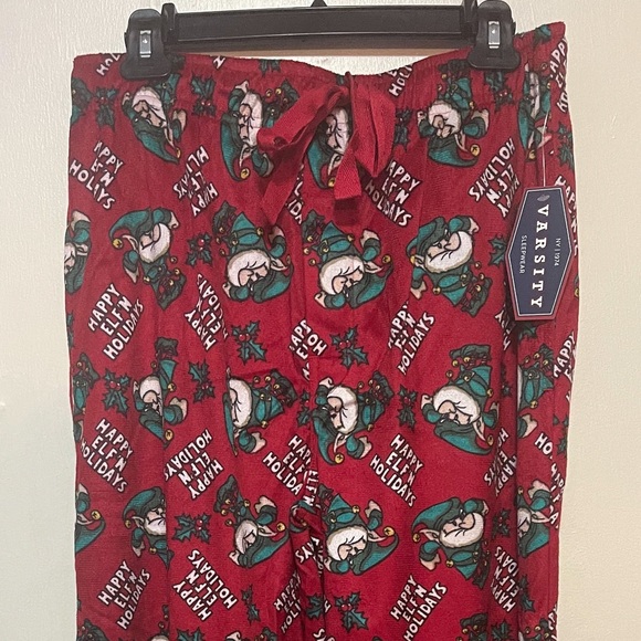 Men's Lg. Full length Flannel Christmas p.j.s - Picture 1 of 3